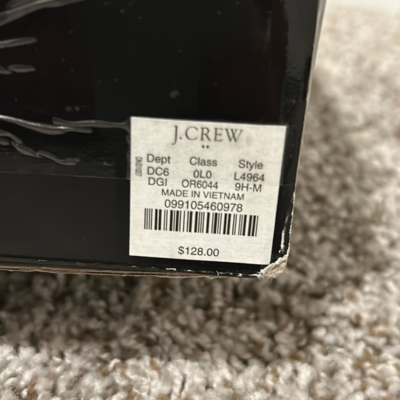 J Crew Three-Strap Scallop Suede Heels - Picture 12 of 12